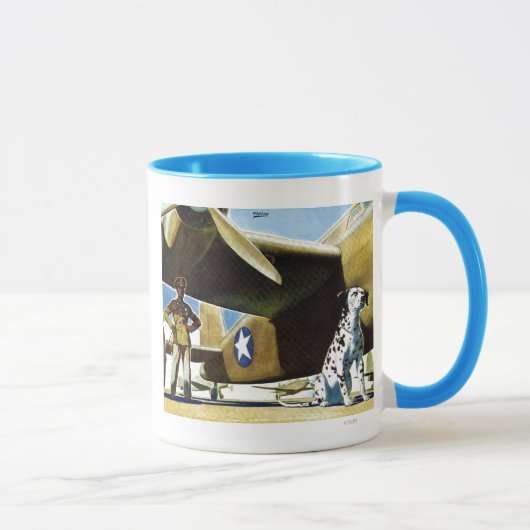 Armee-Hund Tasse (Rechts)