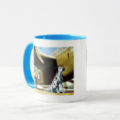 Armee-Hund Tasse (Vorderseite Links)