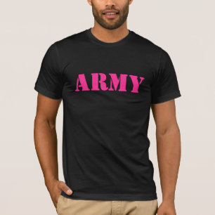 ARMEE im Rosa T-Shirt