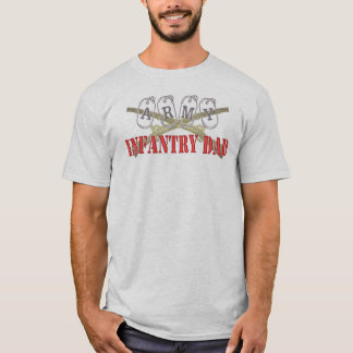 Armee-Infanterie-Vater T-Shirt