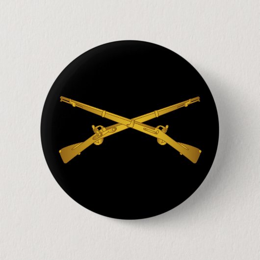 Armee - Infanterie Zweigstelle Txt Button (Vorderseite)