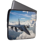Armee-Jet Laptopschutzhülle (Vorne Rechts)