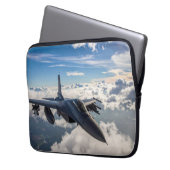 Armee-Jet Laptopschutzhülle (Vorderseite Links)