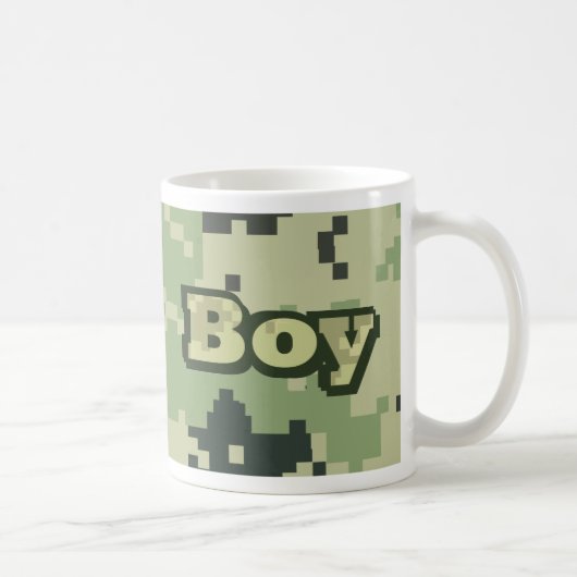 Armee-Junge Kaffeetasse (Rechts)