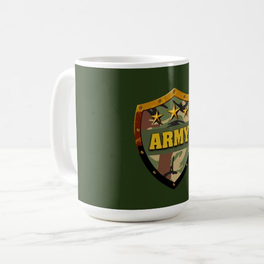 Armee Kaffeetasse (Vorderseite Links)