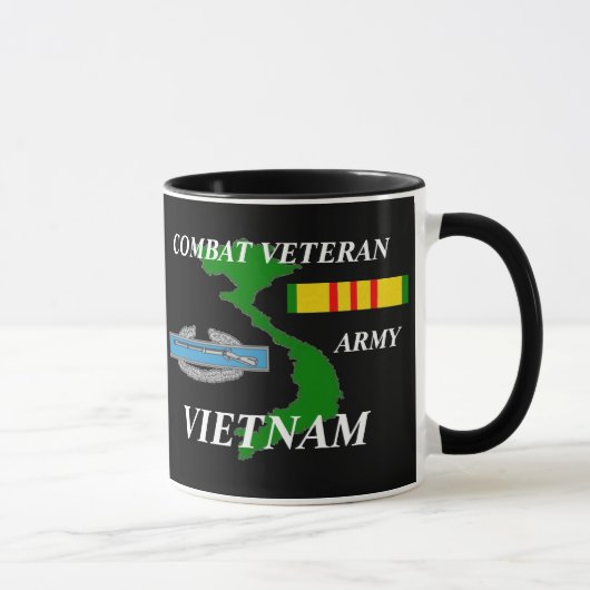 "Armee-Kampf-Veteranen-" Tasse (Rechts)