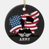 Armee Keramik Ornament (Vorne)