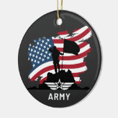 Armee Keramik Ornament (Links)