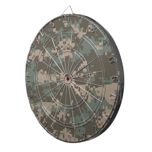 Armee Klimaanlage-Tarnung Dartscheibe (Vorderseite rechts)