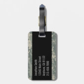 Armee Klimaanlage-Tarnung Gepäckanhänger (Rückseite vertikal)