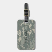 Armee Klimaanlage-Tarnung kundengerecht Gepäckanhänger (Vorderseite vertikal)