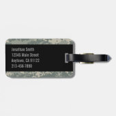 Armee Klimaanlage-Tarnung kundengerecht Gepäckanhänger (Rückseite horizontal)