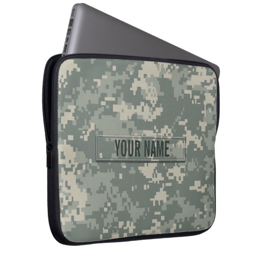 Armee Klimaanlage-Tarnung kundengerecht Laptopschutzhülle (Vorne Rechts)