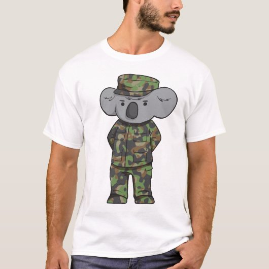 Armee-Koala T-Shirt (Vorderseite)