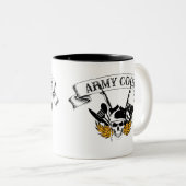 Armee-Koch Zweifarbige Tasse (VorderseiteRechts)