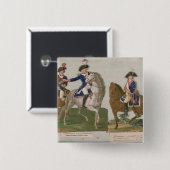 Armee-Kommandant und ein Offizier Button (Vorne & Hinten)