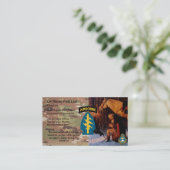 Armee-Kraft-Geistlich-Visitenkarte Visitenkarte (Stehend Vorderseite)