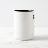Armee-Kraft-grüne Barett-Förster-Tierärzte Zweifarbige Tasse (Mittel)