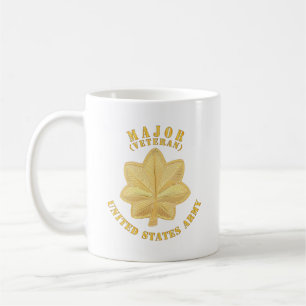 Armee - Major - MAJ - Veteran - V1 Kaffeetasse