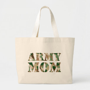 Armee-Mama-Camouflage Jumbo Stoffbeutel