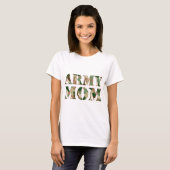Armee-Mama-Camouflage T-Shirt (Vorne ganz)