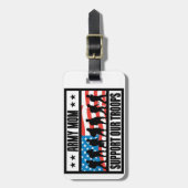 ARMEE-MAMA GEPÄCKANHÄNGER (Vorderseite vertikal)