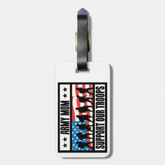 ARMEE-MAMA GEPÄCKANHÄNGER (Rückseite vertikal)