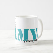 Armee-Mama Kaffeetasse (VorderseiteRechts)