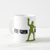 Armee-Mann-Schale Kaffeetasse (Vorderseite Links)
