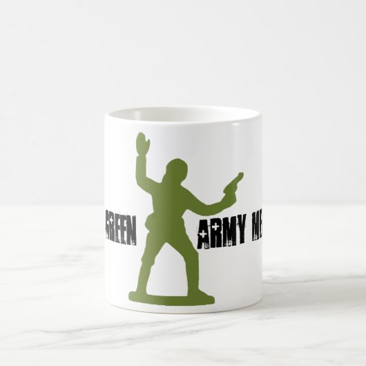 Armee-Mann-Schale Kaffeetasse (Mittel)