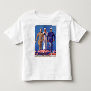 Armee, Marine & Marines Kleinkind T-shirt