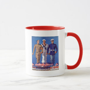 Armee, Marine & Marines Tasse