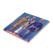 Armee, Marine u. Marinesoldaten Fliese (Seite)