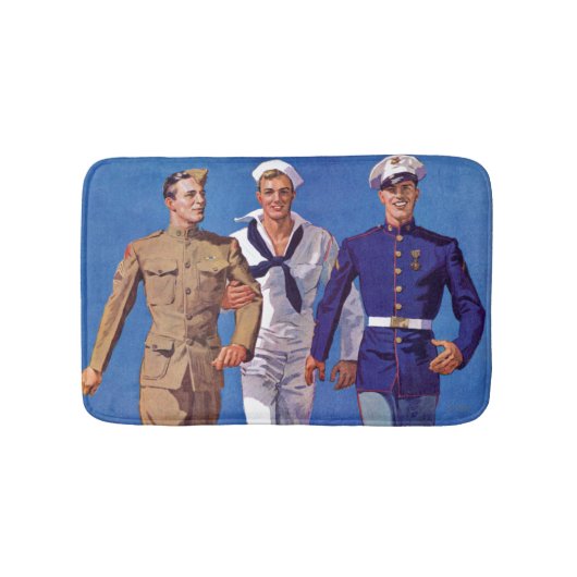 Armee, Marine und Marines Badematte (Vorderseite)