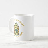 Armee - Master Sergeant - MSG Kaffeetasse (Vorderseite Links)