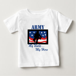 Armee mein Onkel My Hero Baby T-shirt