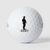 Armee-Militär-Golf-Geschenke! Golfball (Vorderseite)
