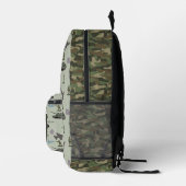 Armee-Militär-Tarnmuster Grün Camo Muster Bedruckter Rucksack (Rechts)