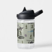 Armee-Militär-Tarnmuster Grün Camo Muster Trinkflasche (Links)