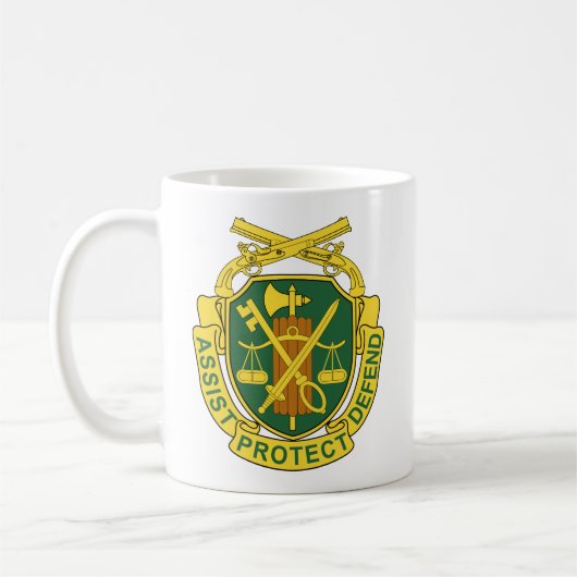 Armee-Militärpolizei-Korps Kaffeetasse (Links)