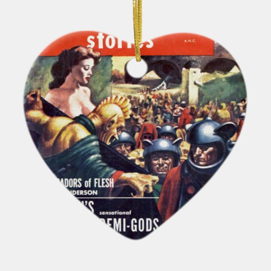 Armee mit Funn y Sturzhelmen Keramik Herz-Ornament