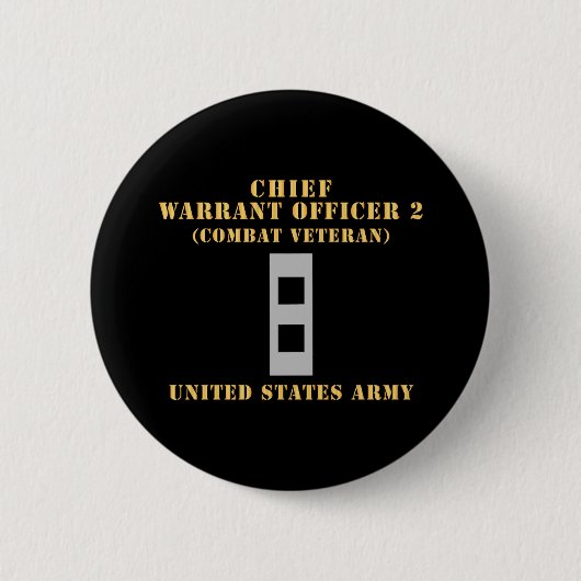 Armee - Offizier des Haftbefehls 2 - CW02 - Wohnun Button (Vorderseite)