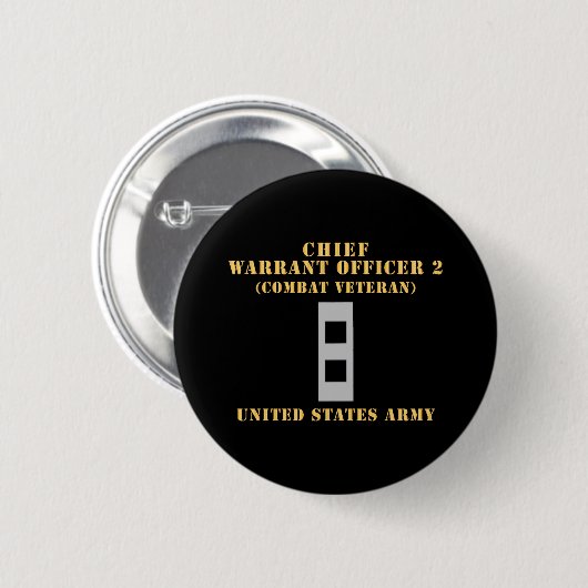 Armee - Offizier des Haftbefehls 2 - CW02 - Wohnun Button (Vorne & Hinten)