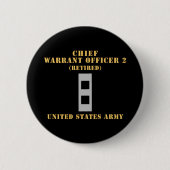 Armee - Offizier des Haftbefehls 2 - CW02 - Wohnun Button (Vorderseite)