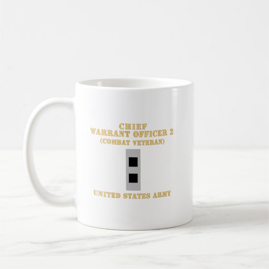 Armee - Offizier des Haftbefehls 2 - CW02 - Wohnun Kaffeetasse (Links)
