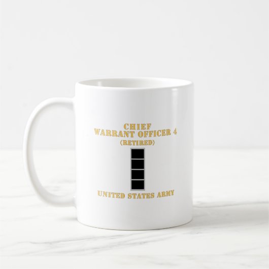 Armee - Offizier des Haftbefehls 4 - CW04 - Verleu Kaffeetasse (Links)