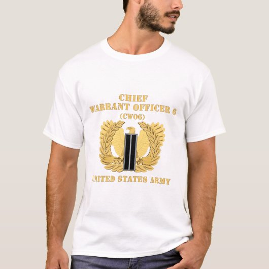 Armee - Offizier des Hauptbefehls - CW06 - flacher T-Shirt (Vorderseite)