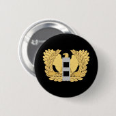 Armee - Offizier des Hauptbefehls - W02 - flach -  Button (Vorne & Hinten)