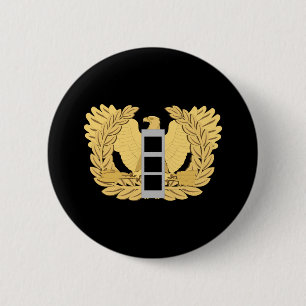 Armee - Offizier des Hauptbefehls - W03 - flach - Button
