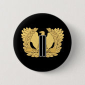 Armee - Offizier des Hauptbefehls - W06 - flach -  Button (Vorderseite)